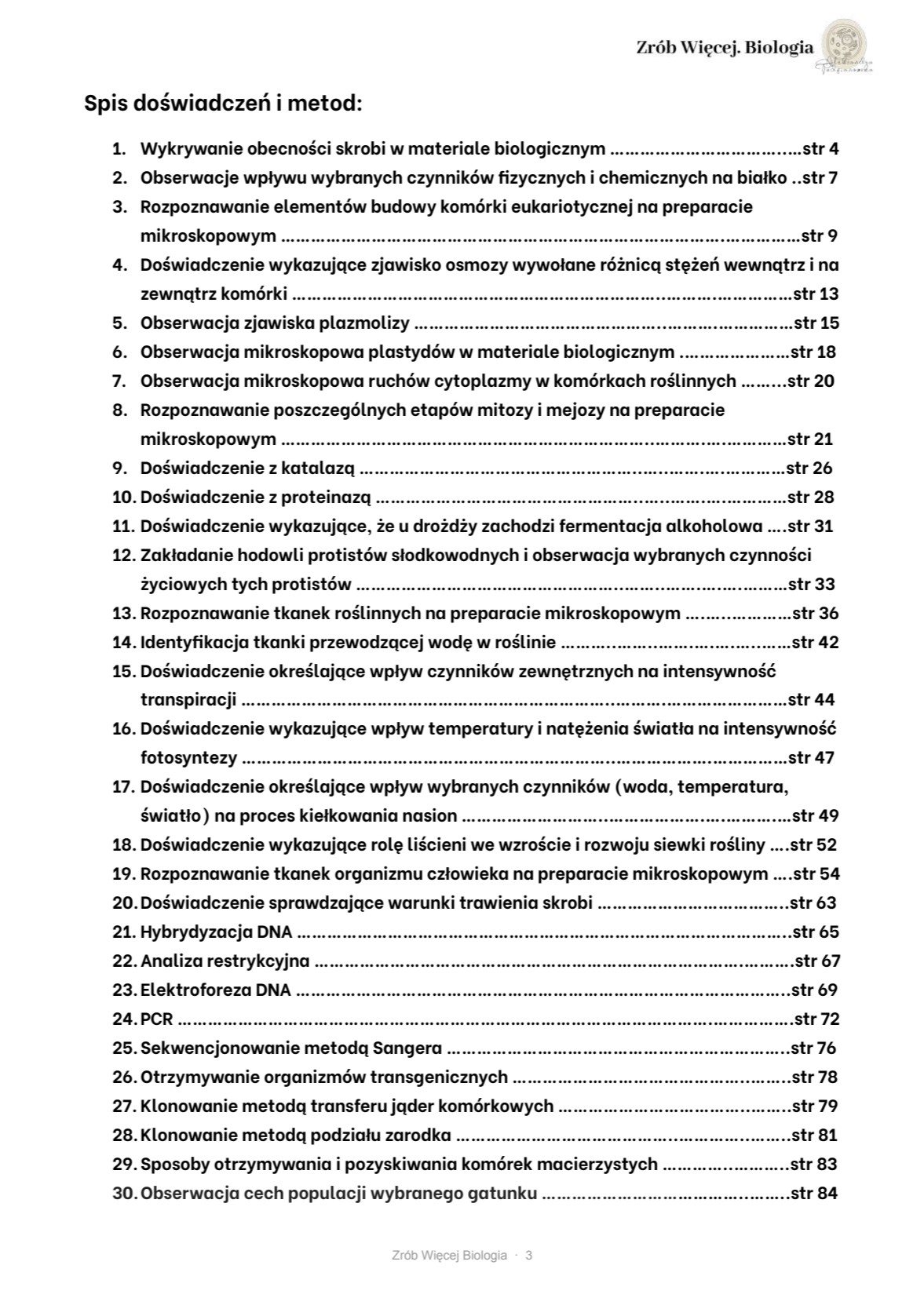Doświadczenia i metody badawcze na maturze z biologii - obrazek 2